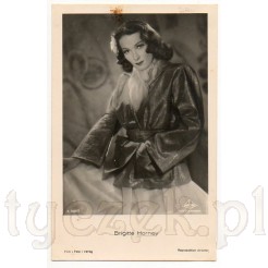 Gratka dla zbieracza- piękna fotografia znanej niemieckiej aktorki Brigitte Horney na kacie pocztowej