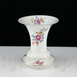 Śląska porcelana Art Deco - stylowy wazon Carl Tielsch Altwasser.