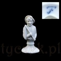 Biskwitowa figurka porcelanowa