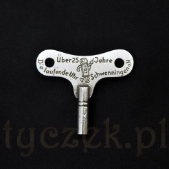 Rzadki kluczyk zegarowy marki Lauffer Schweningen rozmiar 3,75 mm