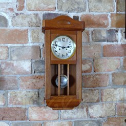 Reprezentacyjny zegar wiszący ze słynnej wytwórni GB - Gustav Becker