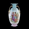 Secesyjny wazon ze scenką – porcelana Victoria Czecho – Slovakia, 1918 – 1939