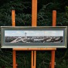Rozległa panorama dolnośląskiego Świętoszowa - Neuhammer w eleganckiej oprawie