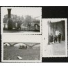 Komplet trzech fotografii w plenerze z 1937 roku