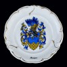 Bautzen - herbowy souvenir z porcelany KPM