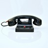 Stylowy ebonitowy telefon domowy - domofon z lat 50'tych XX wieku