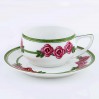 Secesyjne róże zdobią autentyczną porcelanę Rosenthal