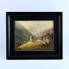 Alpejski pejzaż zatytułowany „Heiligenblut mit dem Großglockner” 
