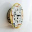 Dekroacyjny zegar ceramiczny rodem z epoki ART DECO