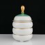 Porcelanowa bomboniera Art Deco - najpewniej pochodzi z Bawarii. 