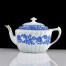 Dzbanek do herbaty z markowej porcelany ze wzorem China Blau