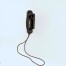 Naścienny domofon z bazą i słuchawką na kablu parcianym