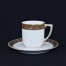Elegancki komplet idealnie posłuży do małej mocnej kawy typu mokka