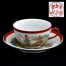 Kolekcjonerska filiżanka do herbaty z dekorowanej porcelany