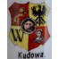 malowany herb Breslau i napis KUDOWA