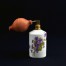 Uroczy fiołkowy flakon do przechowywania perfum z oryginalnym dyfuzorem