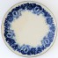 Kobaltowe motywy kwiatowe na porcelanie Royal Ivory