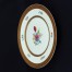 Stylowy talerz dekoracyjny - ponad stuletni okaz z porcelany