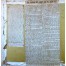 Na rewersie umieszczono wycinki ze starych niemieckich gazet.