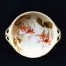 Znakomity okaz - porcelanowe cacuszko w fuksje