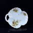 Urocza paterka ze śląskiej porcelany w kolorze białym