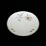 Jeden większy i dwa mniejsze niespotykane kwiaty zdobią bawarską porcelanę