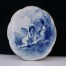 porcelanowy ozdobny okaz z przełomu XIX i XX wieku