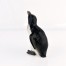 Czarny malowany surdut ptaka -Pingwin ROSENTHAL