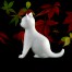 Wymowny porcelanowy kot marki Rosenthal