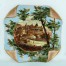 Ścienny talerz z romantycznym widokiem marki Wessel Bonn