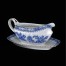 Dekoracyjna i użytkowa sosjerka ze śląskiej porcelany