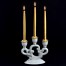 Ekskluzywny świecznik porcelanowy