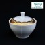 Modernistyczna cukiernica porcelanowa