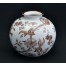 Pięknie zdobiona porcelana - stary wazon