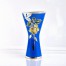 Luksusowy wazon z porcelany markowej selb Bavaria ze srebrem