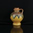 Niemiecka ceramika artystyczna - mały wazonik na jeden kwiat.