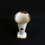 Znakomita forma porcelany kremowej ze złoceniami brzegów