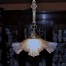 Jedno-żarówkowa lampa wisząca - zaświecona