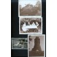 Komplet czterech czarno białych fotografii pochodzących z 1932 i 1933 roku