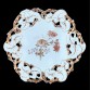 Porcelanowa patera zdobiona złoconym ażurem – doskonała porcelana marki Carl Tielsch Alt Wasser