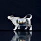 Ostseebad DIEVENOW Landungsplatz - porcelanowy mlecznik suwenir w kształcie krowy