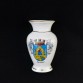 Herbowa porcelanka - maleńki wazonik, souvenir ze Schmölln w Turyngii