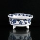 Meissen – porcelanowa solniczka z wzorem cebulowym lata 1909 – 1929 