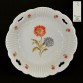 Porcelana Tiefenfurt - piękna misa ze śląskiej porcelany Ecru w kwiaty