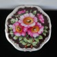 Kwiecista brosza z bawarskiej porcelany – Carl Schumann, XX wiek