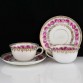 Różane DUO - porcelanowa filiżanka do kawy KPM w pięknych złoceniach