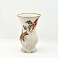 Ręcznie malowany wazon marki RS Tillowitz - Winobluszcz pięciolistkowy
