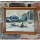Zima w Zakopanem – nastrojowa akwarela, Kalatówki 1963