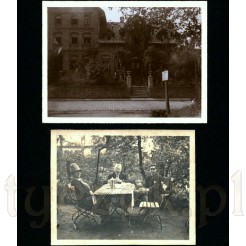 Fotografie pochodzące z 1927 roku komplet dwóch zdjęć