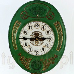 Rzadki zegar z dawnej fabryki CHMIELEWSKI w Łodzi